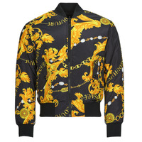 Textiel Heren Wind jackets Versace Jeans Couture GASD04 Zwart / Print / Barok
