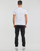 Textiel Heren T-shirts korte mouwen Versace Jeans Couture GAHT06 Wit / Goud