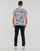 Textiel Heren T-shirts korte mouwen Versace Jeans Couture GAH6SO Wit / Zwart