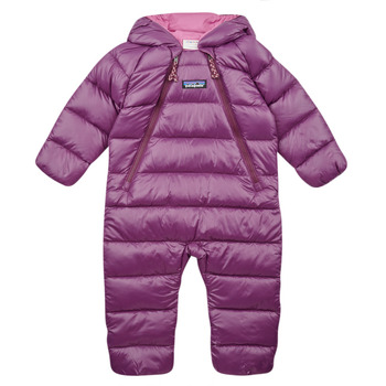 Textiel Meisjes Jumpsuites / Tuinbroeken Patagonia INFANT HI-LOFT DOWN SWEATER BUNTING Violet