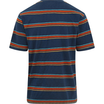 Superdry T-Shirt Vintage Strepen Donkerblauw Blauw