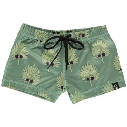 Textiel Jongens Korte broeken / Bermuda's Beach & Bandits UV ZWEMBROEKJE LET IT LEAF-M Groen