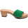 Schoenen Dames Sandalen / Open schoenen Softclox  Groen