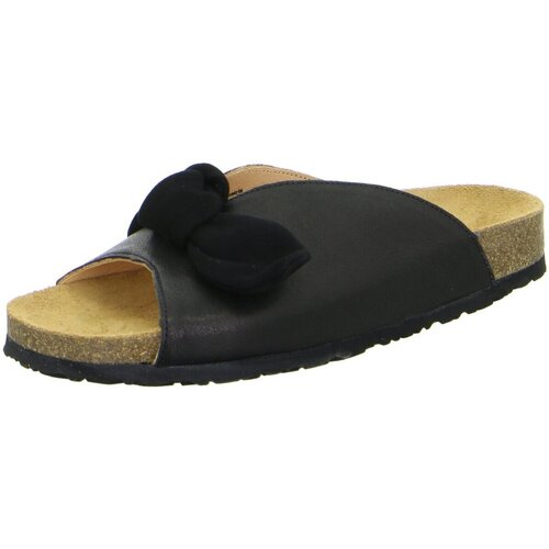 Schoenen Dames Leren slippers Think  Zwart