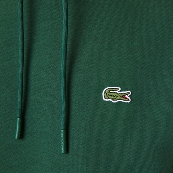 Lacoste Organic Brushed Cotton Hoodie - Vert Groen