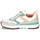 Schoenen Dames Lage sneakers Levi's OATS REFRESH S Wit / Groen / Oranje