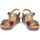 Schoenen Dames Sandalen / Open schoenen Laura Vita SANDALEN FACSCINEO1123 GRIJS_BLOEMEN