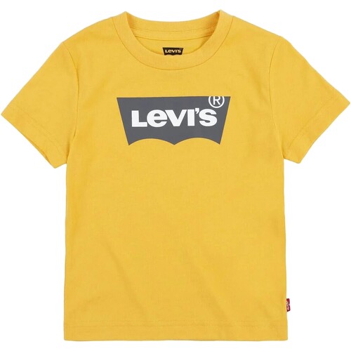 Textiel Meisjes T-shirts korte mouwen Levi's 215569 Geel