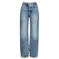 Textiel Dames Mom jeans Tommy Hilfiger RELAXED STRAIGHT HW LIV Blauw