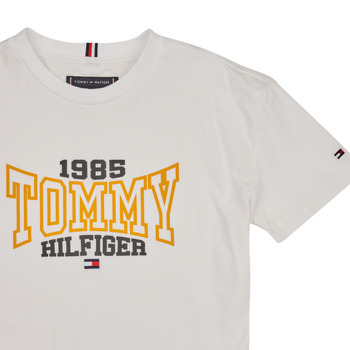 Tommy Hilfiger TOMMY 1985 VARSITY TEE S/S Wit