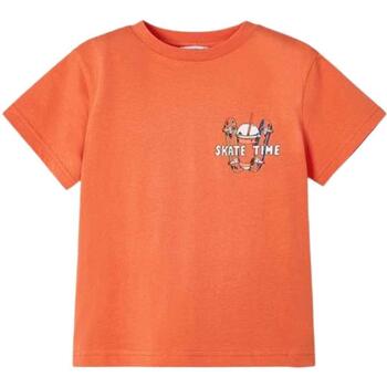 Textiel Jongens T-shirts & Polo’s Mayoral  Oranje