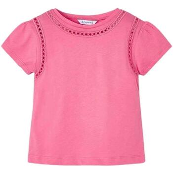 Textiel Meisjes T-shirts & Polo’s Mayoral  Roze