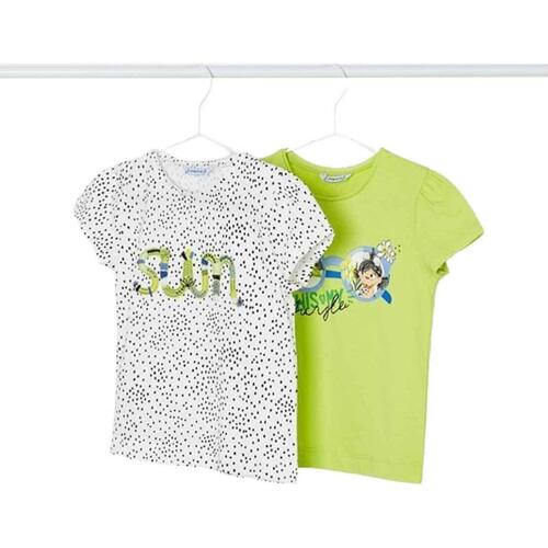 Textiel Meisjes T-shirts & Polo’s Mayoral  Groen