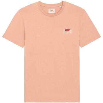 Textiel T-shirts korte mouwen Klout  Roze