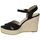 Schoenen Dames Sandalen / Open schoenen Corina M3363 Zwart