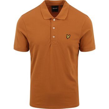 Textiel Heren T-shirts & Polo’s Lyle And Scott Polo Plain Oranje Oranje