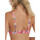 Textiel Dames Bikinibroekjes- en tops Lisca Voorgevormde triangelzwemkleding top zonder beugel Napoli Roze