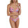 Textiel Dames Bikinibroekjes- en tops Lisca Voorgevormde triangelzwemkleding top zonder beugel Napoli Roze