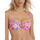 Textiel Dames Bikinibroekjes- en tops Lisca Multi-positie zwemkleding top Napoli Roze