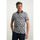 Textiel Heren T-shirts & Polo’s State Of Art Pique Polo Print Navy Blauw