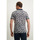 Textiel Heren T-shirts & Polo’s State Of Art Pique Polo Print Navy Blauw