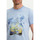 Textiel Heren T-shirts & Polo’s State Of Art T-Shirt Print Blauw Blauw