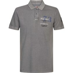 Textiel Heren T-shirts & Polo’s Petrol Industries Polo Logo Grijs Grijs