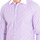 Textiel Heren Overhemden lange mouwen CafÃ© Coton BOUSCAULT18-101WHLS Violet