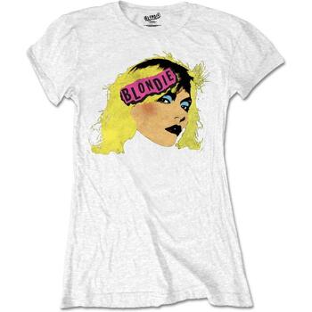 Textiel Dames T-shirts met lange mouwen Blondie  Wit