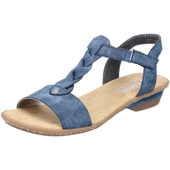 Schoenen Dames Sandalen / Open schoenen Rieker  Blauw