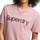 Textiel Dames T-shirts & Polo’s Superdry  Roze
