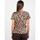 Textiel Dames T-shirts korte mouwen Patrizia Pepe DM1224 A8W3 Bruin