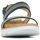 Schoenen Dames Sandalen / Open schoenen Skechers Desert Kiss Hi - Tea Time Blauw
