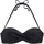 Textiel Dames Bikinibroekjes- en tops Lascana Bandeau zwemkleding top Simple Zwart