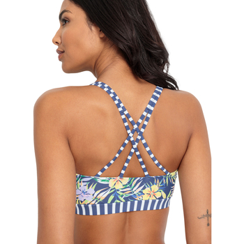 Lascana Zwemkleding topje met voorgevormde bh Summer Blauw