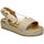 Schoenen Dames Sandalen / Open schoenen MTNG 53418 JUTE Bruin