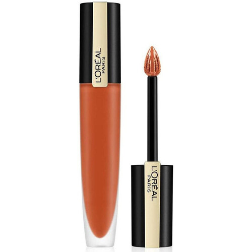 schoonheid Dames Lipstick L'oréal Kenmerkende matte vloeibare lippenstift Bruin