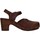 Schoenen Dames Sandalen / Open schoenen Sanita 478764 Bruin