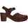 Schoenen Dames Sandalen / Open schoenen Sanita 478764 Bruin