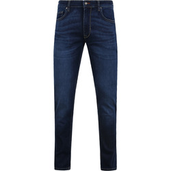 Textiel Heren Broeken / Pantalons Suitable Jeans Navy Blauw