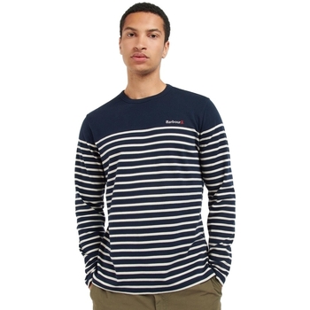 Barbour Grindon Striped Long Sleeve - Classic Navy Blauw