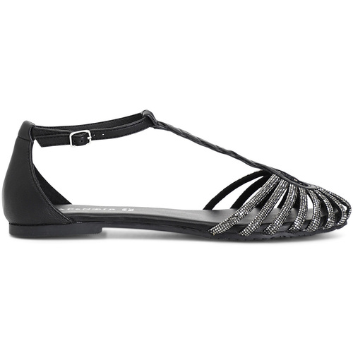 Schoenen Dames Sandalen / Open schoenen Café Noir C1XB2015 Zwart