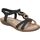 Schoenen Dames Sandalen / Open schoenen Amarpies ABZ17064 Zwart