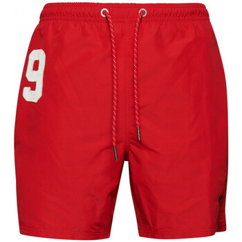 Superdry Vintage polo swimshort Rood