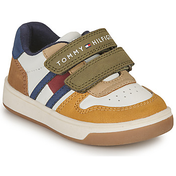 Schoenen Jongens Lage sneakers Tommy Hilfiger T1B9-33099-1269A330 Ecru / Multicolour