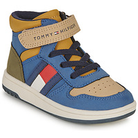 Schoenen Jongens Hoge sneakers Tommy Hilfiger T3B9-33104-0315Y913 Blauw