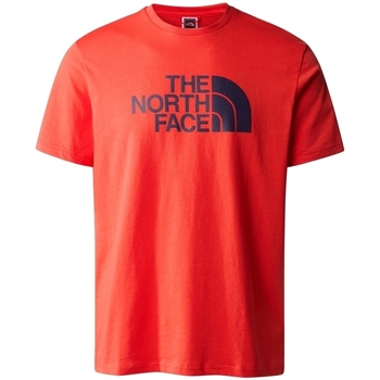 Textiel Heren T-shirts & Polo’s The North Face Easy T-Shirt - Fiery Red Rood
