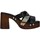 Schoenen Dames Sandalen / Open schoenen Gattinoni PEGFA6290WH Zwart