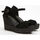 Schoenen Dames Sandalen / Open schoenen La Valeta Charlene peep toe Zwart