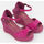 Schoenen Dames Sandalen / Open schoenen La Valeta Charlene peep toe Roze